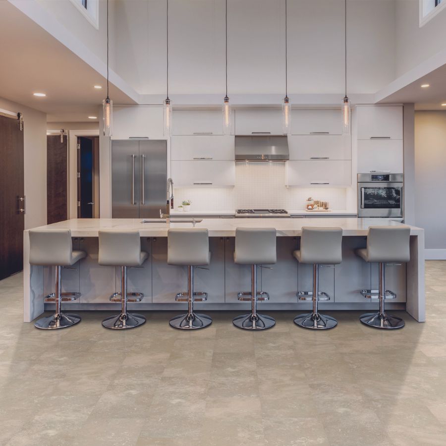 tile flooring in a large Chandler kitchen